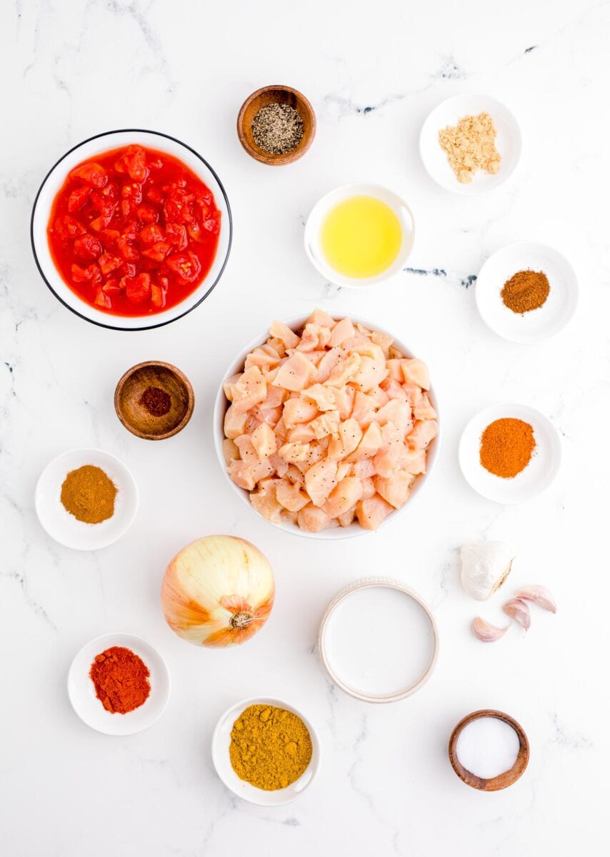 ingredients for madras curry