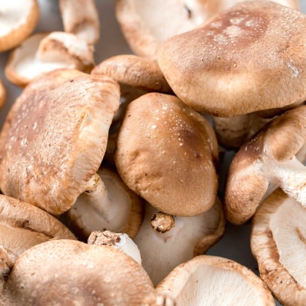 photo of several shiitake mushrooms