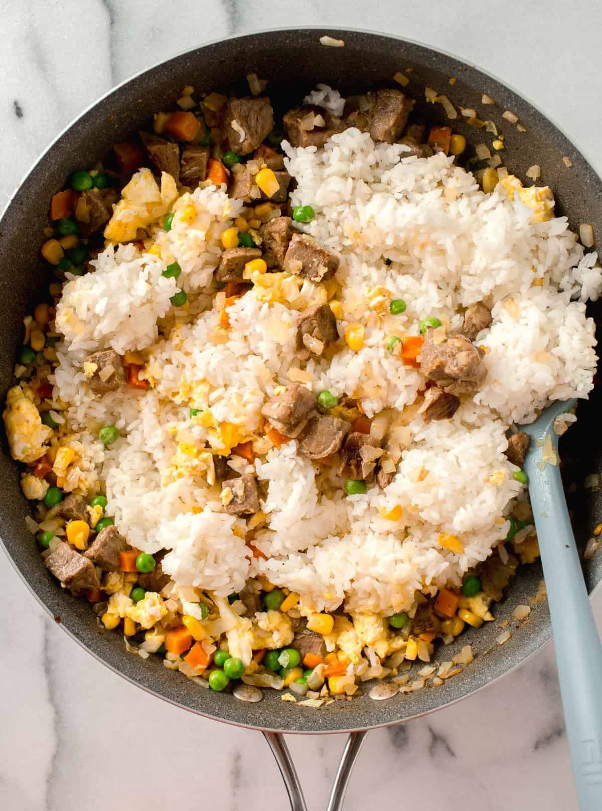 Steak Fried Rice | Table for Two® by Julie Chiou