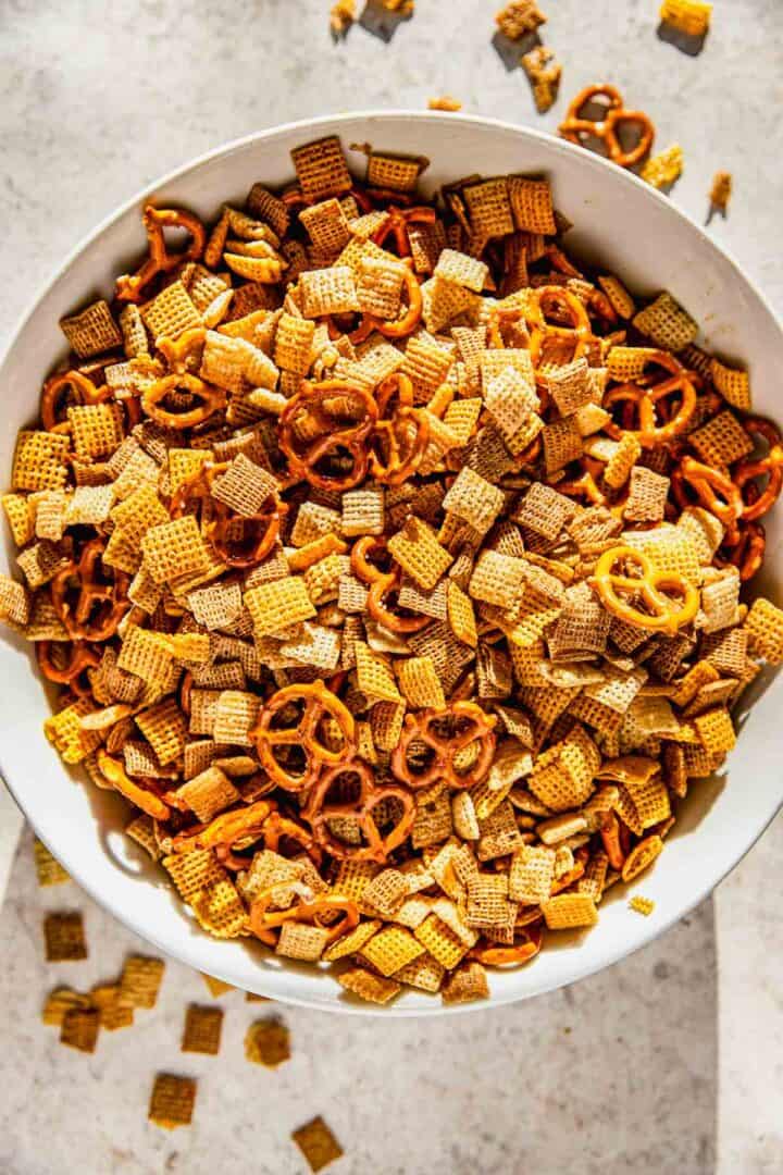 Homemade Chex Mix Recipe - Table for Two® by Julie Chiou