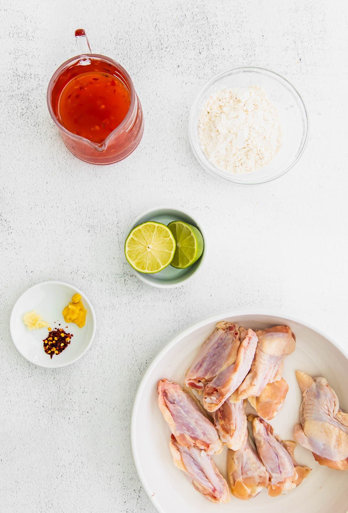 ingredients for air fryer chicken wings