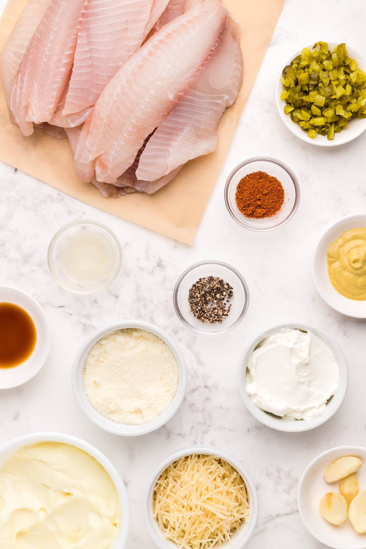 ingredients for air fryer fish sticks