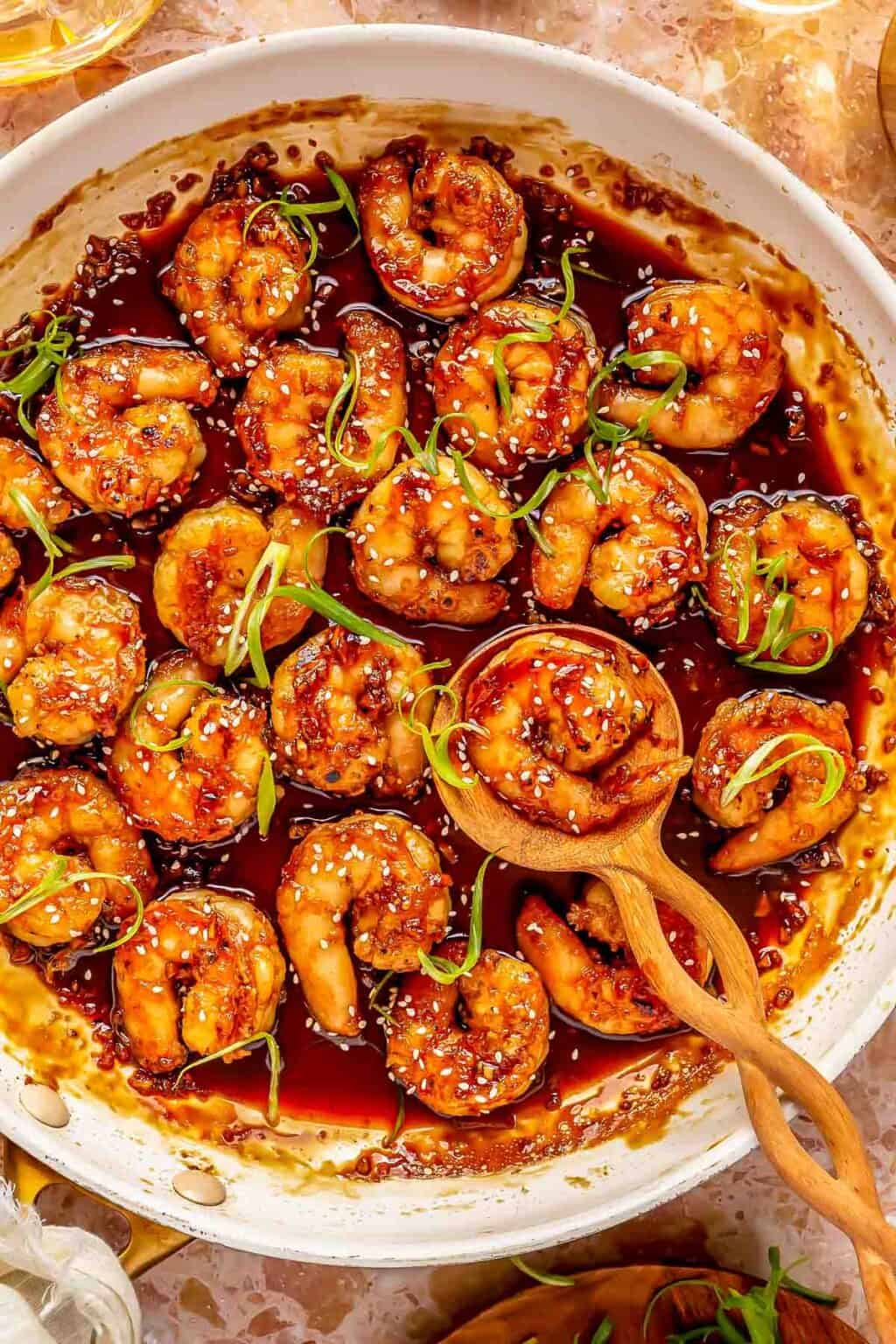 Honey Garlic Shrimp | Table for Two® by Julie Chiou