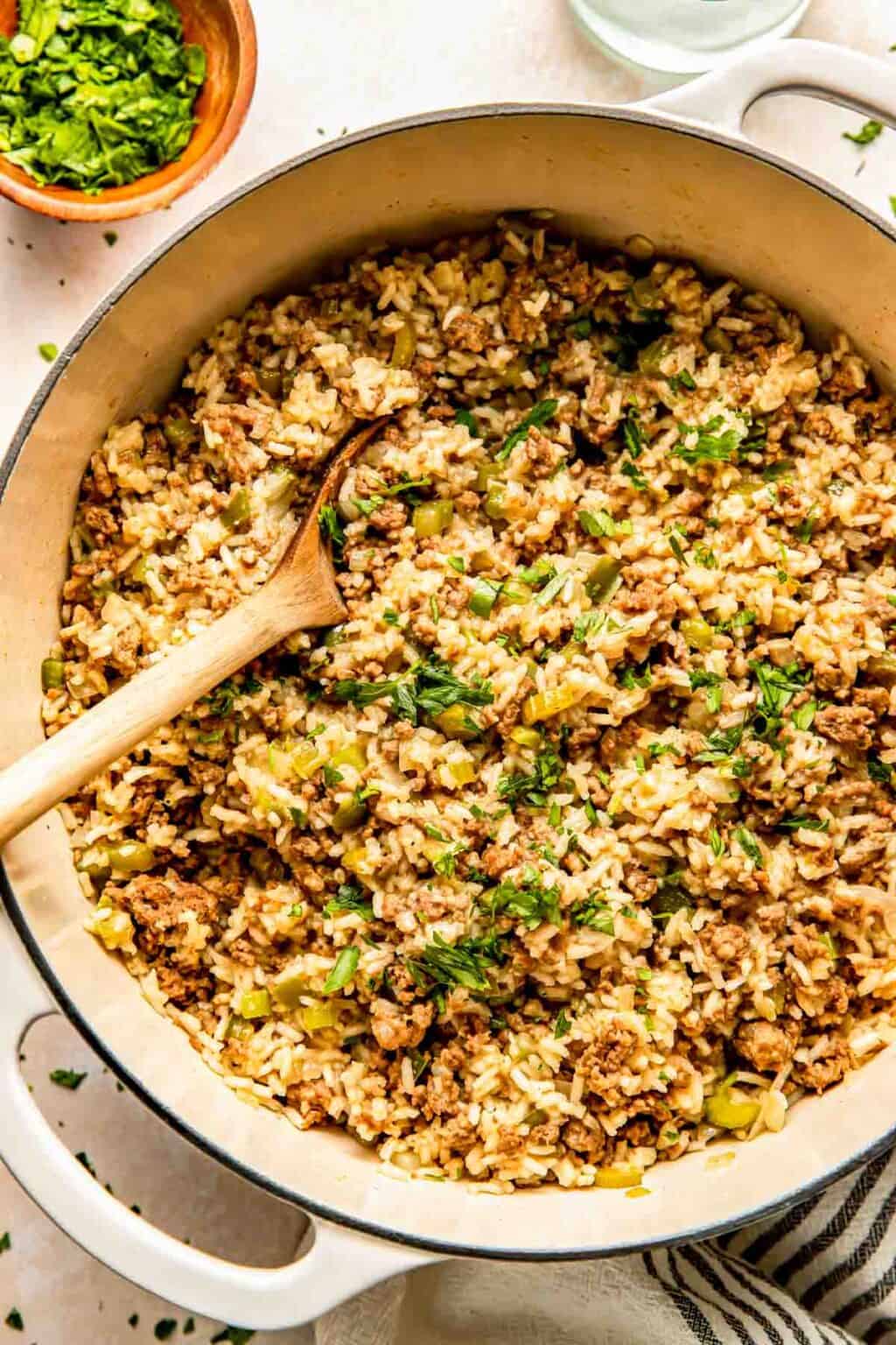 Dirty Rice | Table for Two® by Julie Chiou
